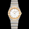 25 mm, steel ‑ yellow gold on steel ‑ yellow gold