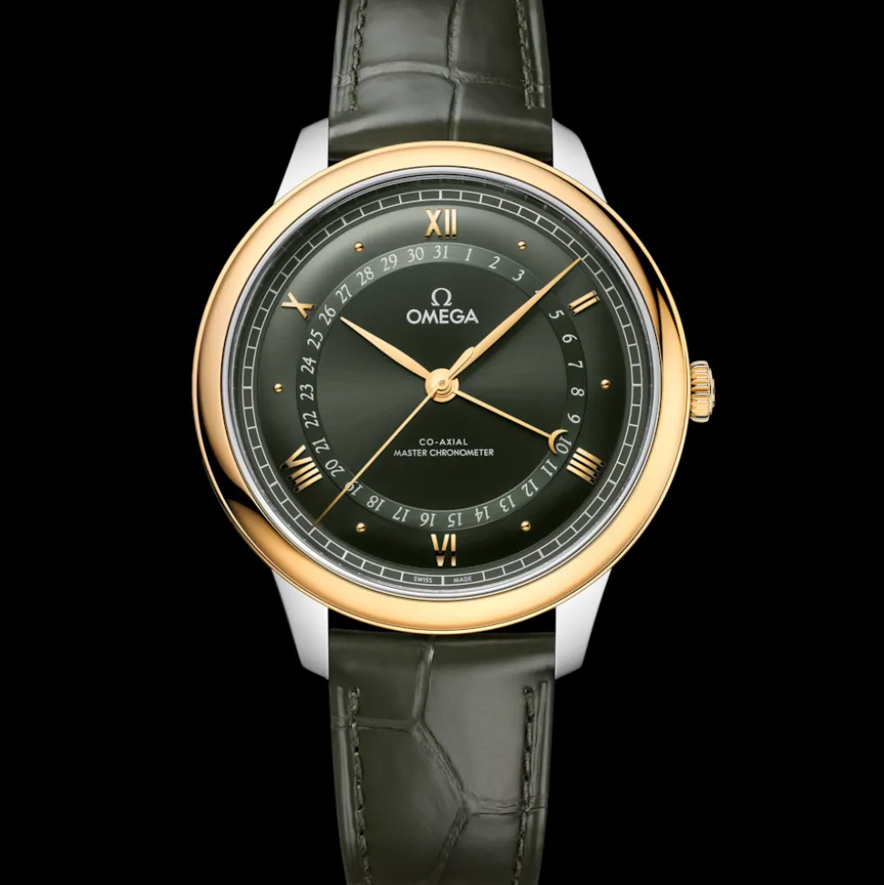42 mm, steel ‑ yellow gold on alligator