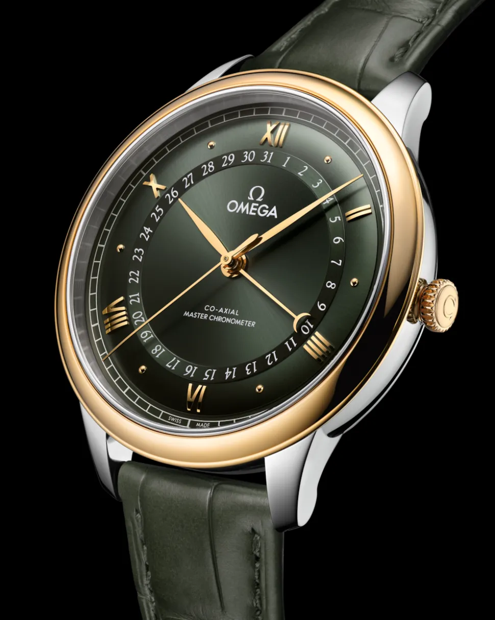 42 mm, steel ‑ yellow gold on alligator