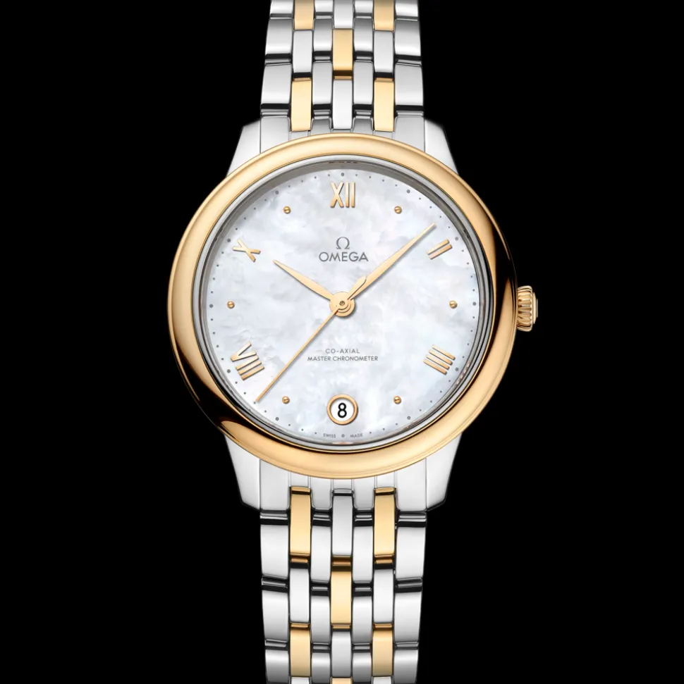 34 mm, steel ‑ yellow gold on steel ‑ yellow gold