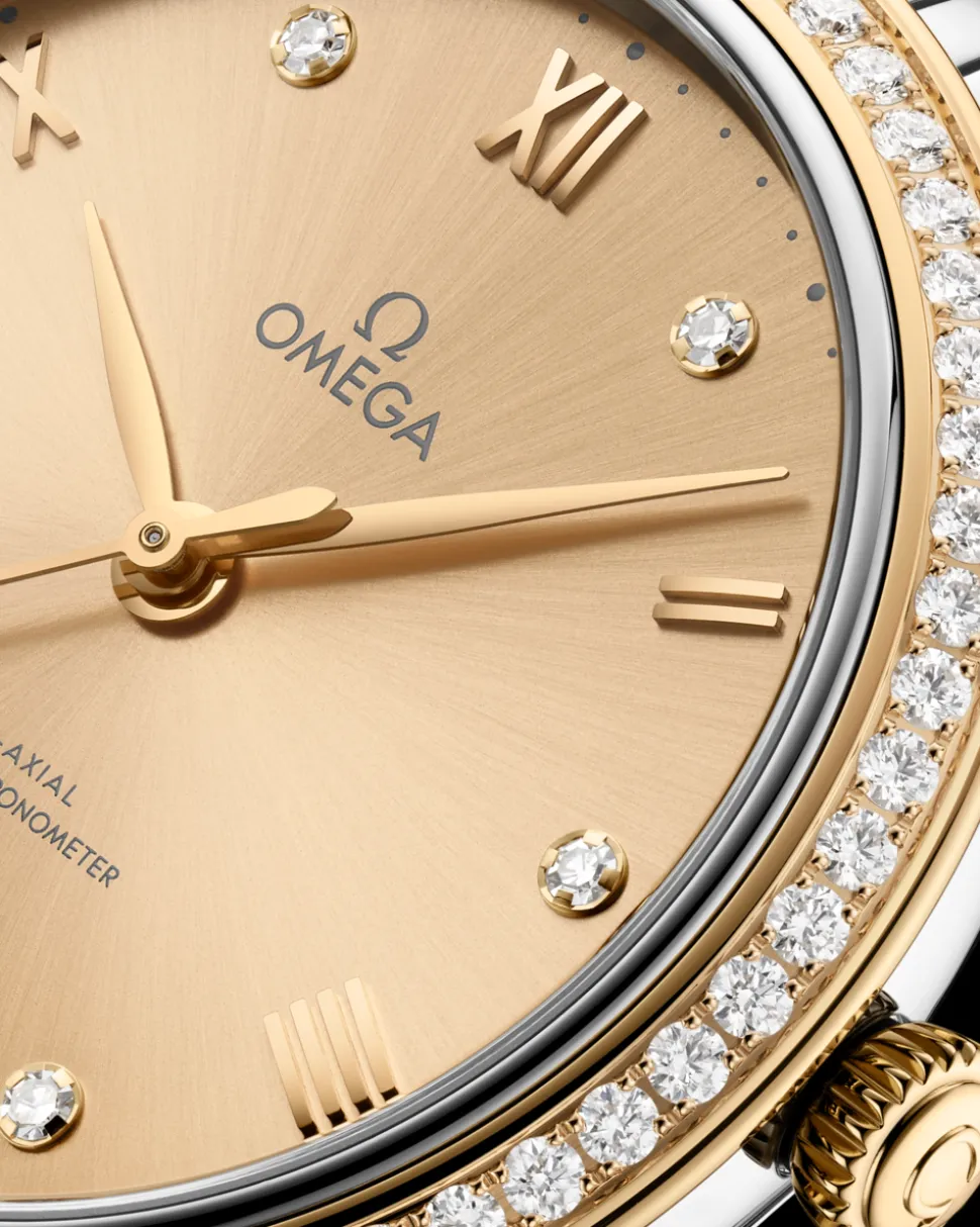 34 mm, steel ‑ yellow gold on steel ‑ yellow gold