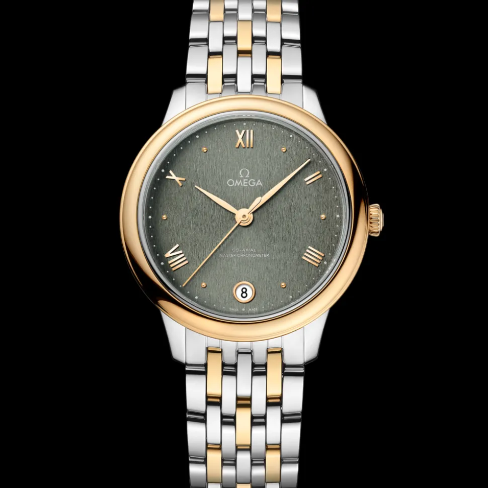 34 mm, steel ‑ yellow gold on steel ‑ yellow gold