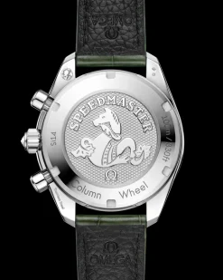 38 mm, steel on alligator