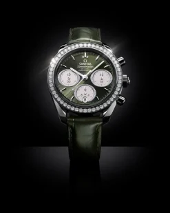 38 mm, steel on alligator