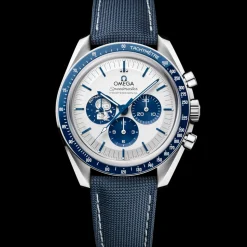 42 mm, steel on coated nylon fabric strap