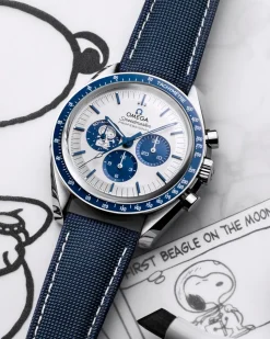 42 mm, steel on coated nylon fabric strap