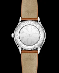 26 mm, steel on leather