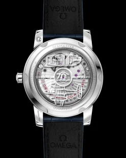 38 mm, steel on leather strap