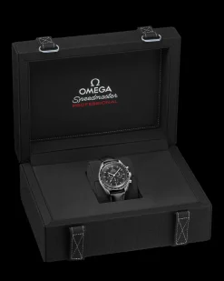 42 mm, steel on leather strap
