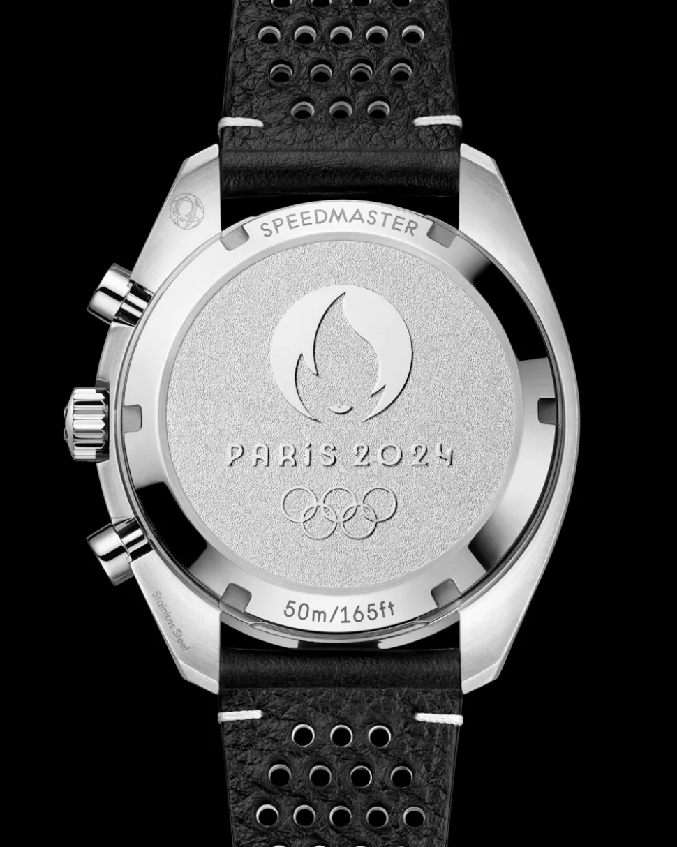 43 mm, steel on leather strap