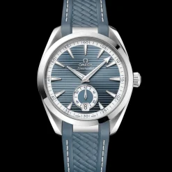 41 mm, steel on rubber strap