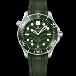 42 mm, steel on rubber strap