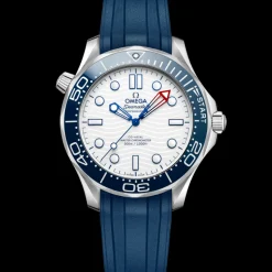 42 mm, steel on rubber strap