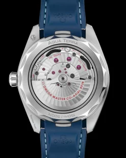 43 mm, steel on rubber strap