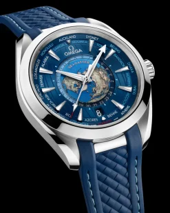 43 mm, steel on rubber strap