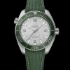43.5 mm, steel on rubber strap