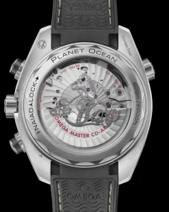 45.5 mm, steel on rubber strap