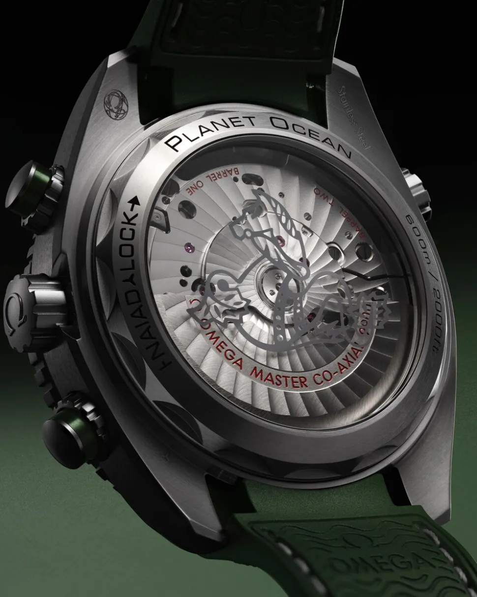 45.5 mm, steel on rubber strap