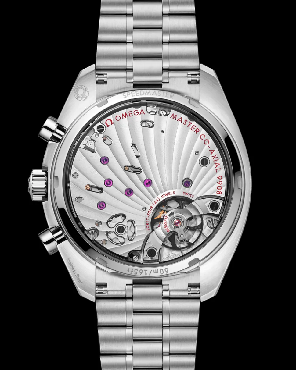 43 mm, steel on steel