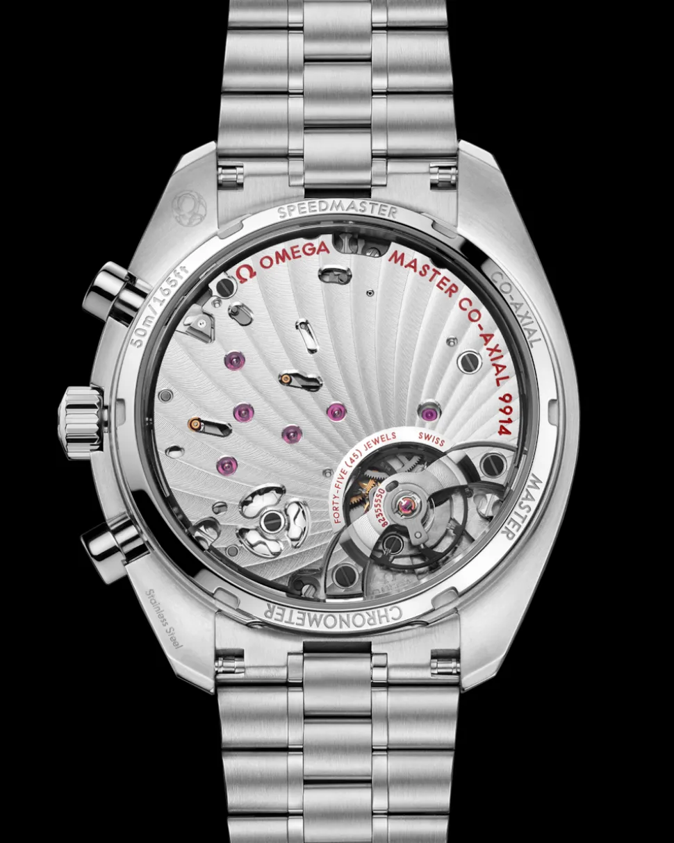 43 mm, steel on steel