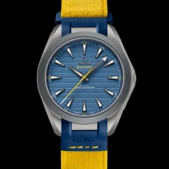 41 mm, titanium on rubber strap