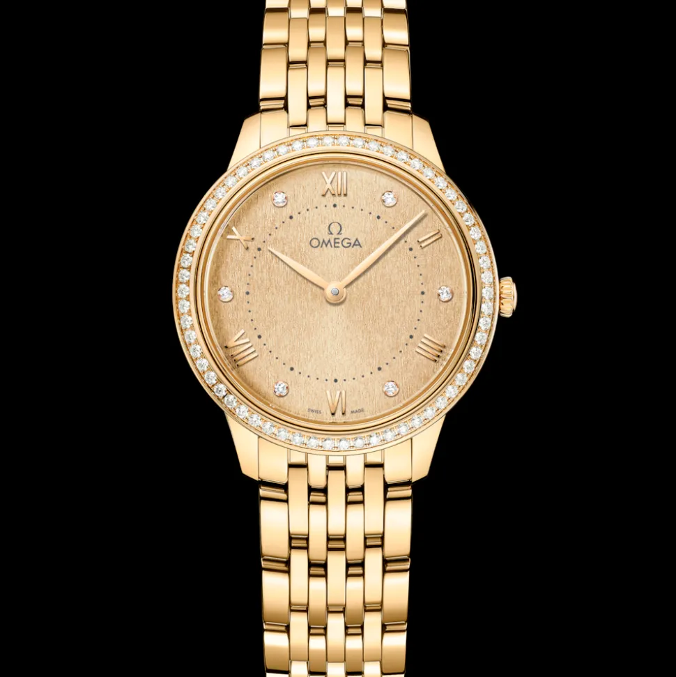 30 mm, yellow gold on yellow gold