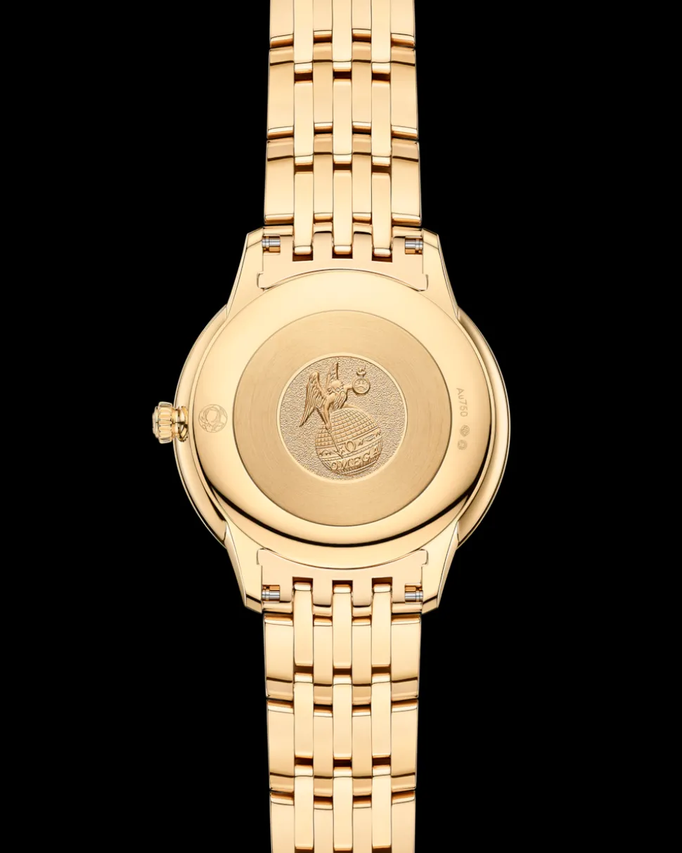 30 mm, yellow gold on yellow gold