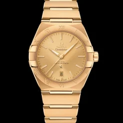 39 mm, yellow gold on yellow gold