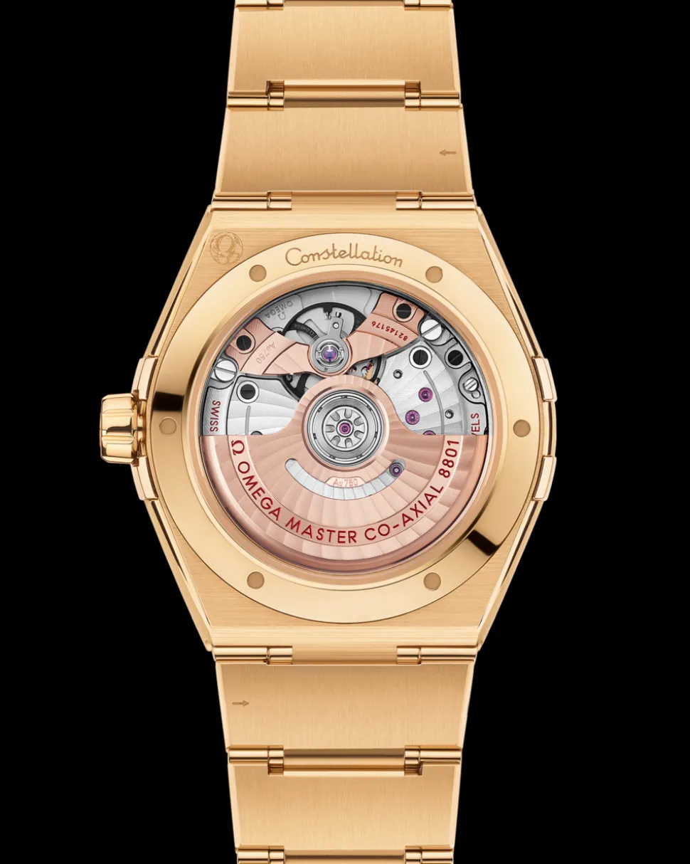 39 mm, yellow gold on yellow gold