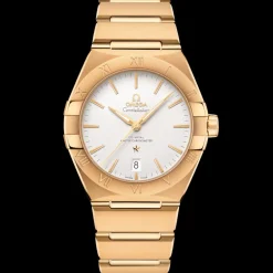 39 mm, yellow gold on yellow gold
