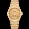 29 mm, yellow gold on yellow gold