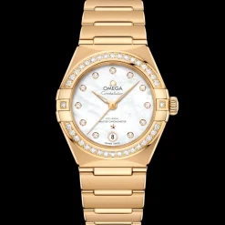 29 mm, yellow gold on yellow gold