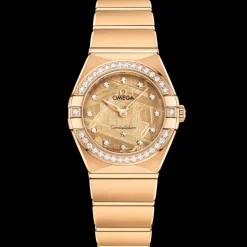 25 mm, yellow gold on yellow gold