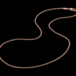 Necklace, 18k red gold