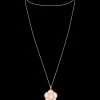 Necklace, 18k red gold, mother‑of‑pearl