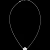 Necklace, 18k white gold, mother‑of‑pearl