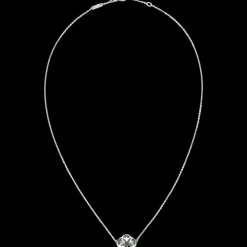 Necklace, 18k white gold, tahiti mother‑of‑pearl
