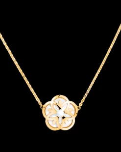 Necklace, 18k yellow gold, mother‑of‑pearl