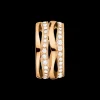 Pendant, 18k yellow gold, diamonds