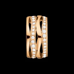 Pendant, 18k yellow gold, diamonds