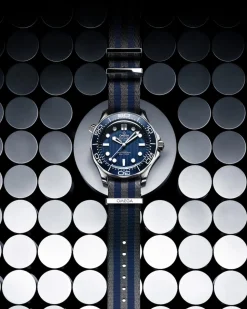 Polyamide, 5 stripe grey and blue