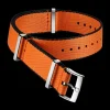 Polyamide, black and orange