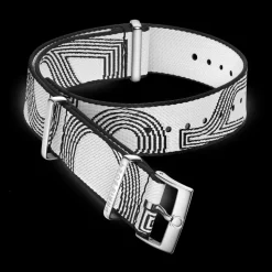 Polyamide, black and white
