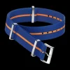 Polyamide, blue and orange