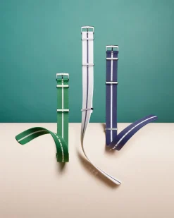 Polyamide, blue and white