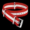 Polyamide, red and white