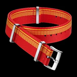 Polyamide, red and yellow