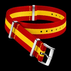 Polyamide, red and yellow