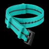Polyamide, turquoise and black