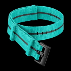 Polyamide, turquoise and black